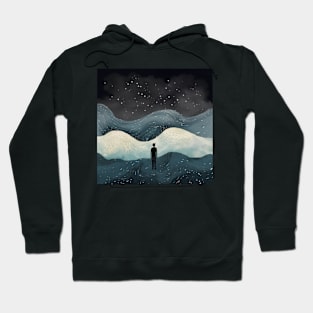 Cosmic contemplation Hoodie